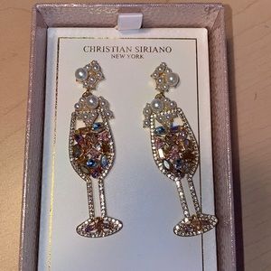 Brand new in box Christian Soriano earrings